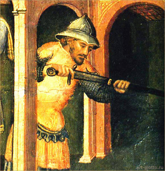 Пир Ирода. Фрагмент. Спинелло Аретино