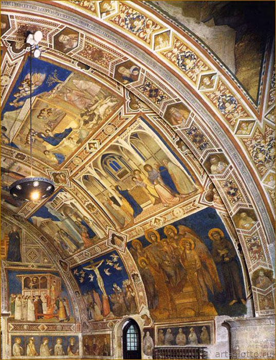 Фрески правого (северного) трансепта